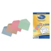 La Couronne - 200 Enveloppes élection - 90 x 140 mm - 80 gr - sans fenêtre - coloris assortis - sans gommage