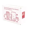 La Couronne - 250 Pochettes - C4 229 x 324 mm - 90 gr - fenêtre cristal 110x50 mm - kraft brun - bande auto-adhésive