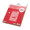 La Couronne - 60 Pochettes (dont 20% gratuit) - C4 229 x 324 mm - 90 gr - sans fenêtre - brun - bande auto-adhésive