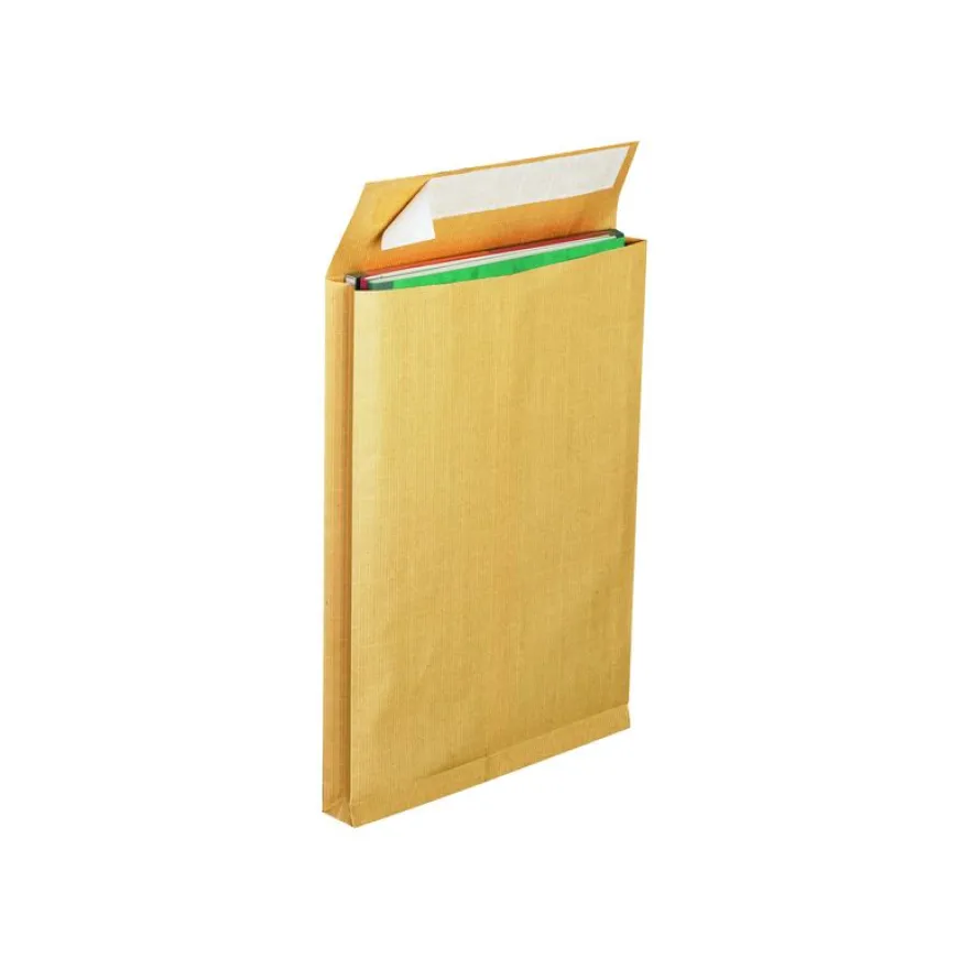 La Couronne - 25 Pochettes Kraft armé - 260 x 330 mm - sans fenêtre - bande auto-adhésive