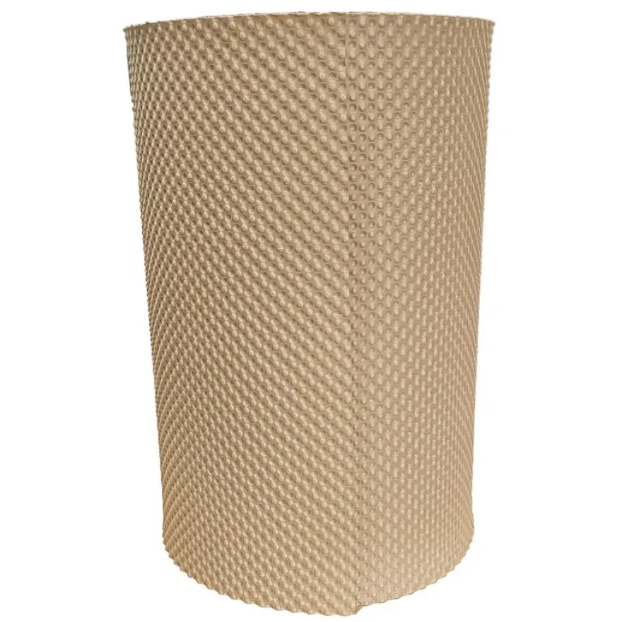 La Couronne - Rouleaux bulles d'air 100% papier monocouche - 50cm X 70 m - 120 gr - kraft brun