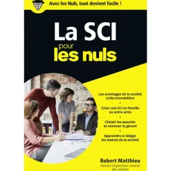 La SCI pour les Nuls Poche