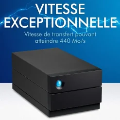 LaCie 2big RAID - disque dur externe - 4To - USB 3.1