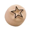LaDot - Pierre pour tatouage éphémère - en céramique - taille S (2,2 x 2,2 cm) - étoile