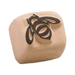 LaDot - Pierre pour tatouage éphémère - en céramique - taille S (2,2 x 2,2 cm) - abeille