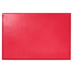 L'Agenda Moderne Satiny - Sous-main simple - 56 x 38 cm - rouge - Quo Vadis