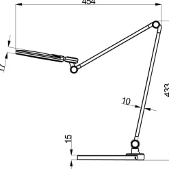 Lampe de Bureau CHUCK - aluminium