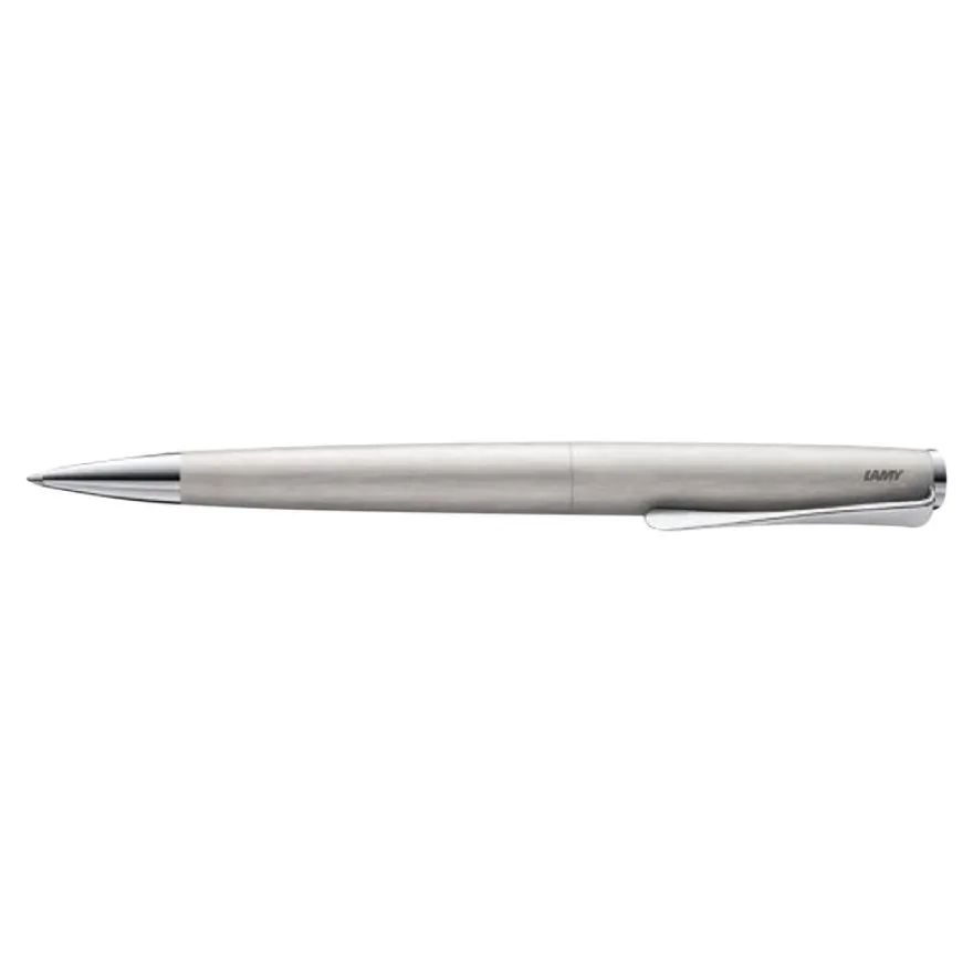 LAMY studio 265 - Stylo à bille noir - corps en acier mat brossé