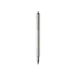 LAMY swift 330 - Roller bleu - rétractable - corps finition palladium