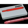 Lamy T 10 - 5 cartouches d'encre - rouge