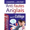 L'Anti-fautes d'Anglais - spécial collège
