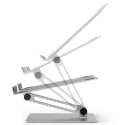 Laptop Stand rise - Support universel pour pc portable jusqu'à 17" ( jusqu'à 5kg) - argent