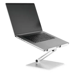 Laptop Stand rise - Support universel pour pc portable jusqu'à 17" ( jusqu'à 5kg) - argent