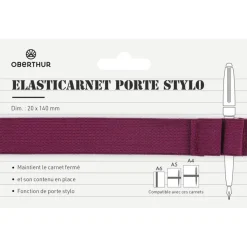 Élasticarnet - bordeaux