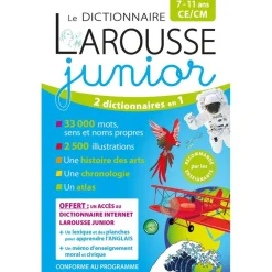 Le dictionnaire Larousse Junior