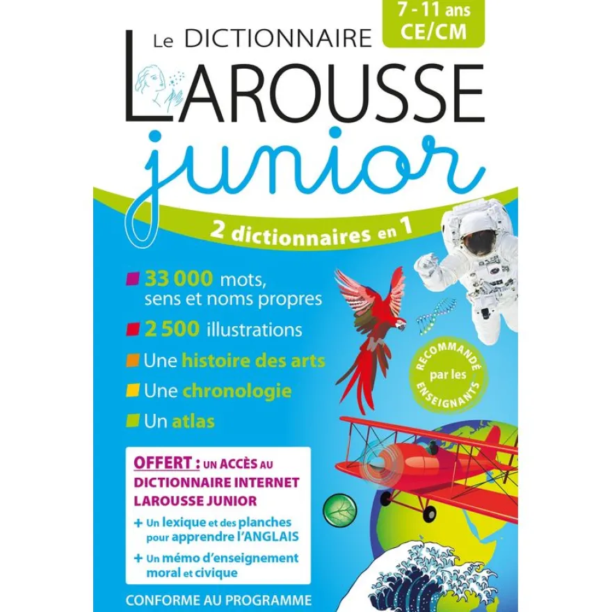 Le dictionnaire Larousse Junior