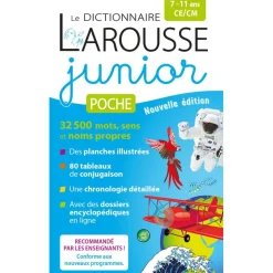 Le dictionnaire Larousse Junior poche