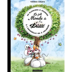 Le joli monde de Diddl : 30 planches à peindre à l'aquarelle ou à colorier