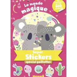 Le Monde Magique - Super Stickers Spécial Paillettes
