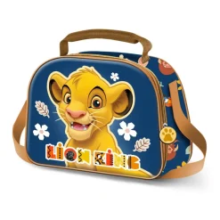 Le roi lion Little face - Sac à goûter 3D - 1 compartiment - Karactermania