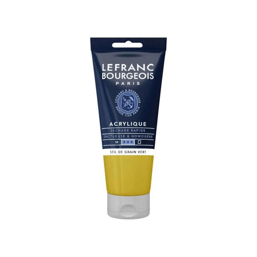 Lefranc & Bourgeois - Peinture acrylique - stil de grain vert - 80 ml