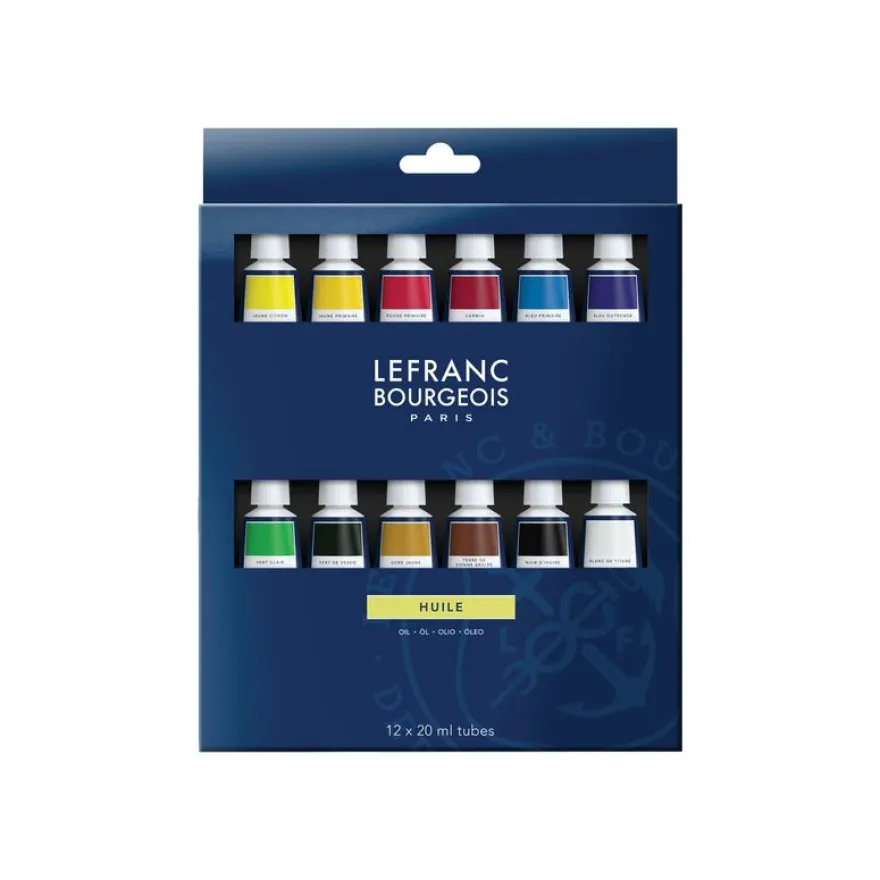 Lefranc Bourgeois - 12 Peinture à l'huile - 20 ml