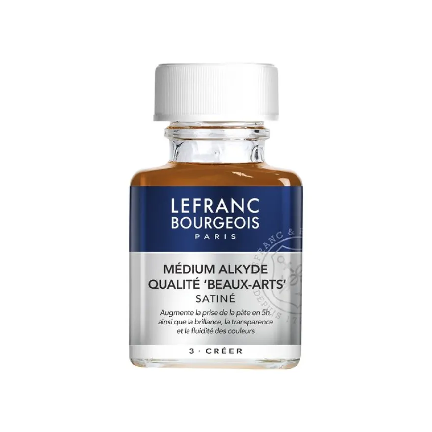 Lefranc Bourgeois - Additif huile medium Alkyde - 75 ml
