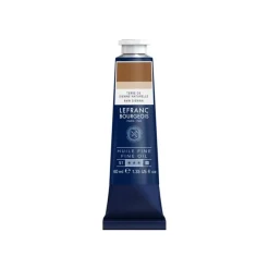 Lefranc Bourgeois - Peinture à l'huile - terre de Sienne naturelle - opaque - fine - 40 ml