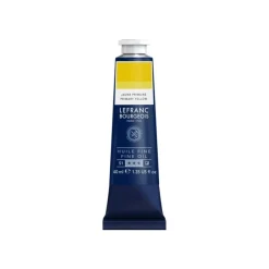 Lefranc Bourgeois - Peinture à l'huile - jaune primaire - semi-opaque - fine - 40 ml