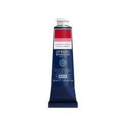 Lefranc Bourgeois - Peinture à l'huile - carmin alizarine - transparent - fine - 40 ml