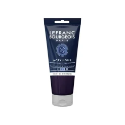Lefranc Bourgeois - Peinture acrylique - violet dioxazine - 80 ml