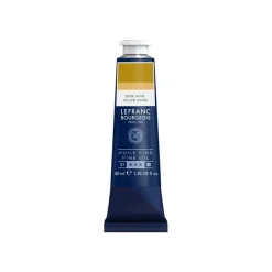 Lefranc Bourgeois - Peinture à l'huile - ocre jaune - opaque - fine - 40 ml