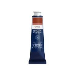 Lefranc Bourgeois - Peinture à l'huile - ocre rouge - opaque - fine - 40 ml