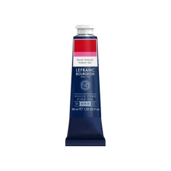 Lefranc Bourgeois - Peinture à l'huile - rouge primaire - semi-opaque - fine - 40 ml