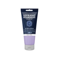 Lefranc Bourgeois - Peinture acrylique - violet pâle - 80 ml
