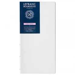 Lefranc Bourgeois Classic - Toile pré-étirée - 10 x 30 cm - 100 % coton