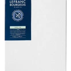 Lefranc Bourgeois Classic - Toile pré-étirée - 12P - 100 % lin