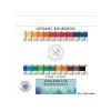 Lefranc Bourgeois Studio - 24 Tubes de peinture aquarelle - couleurs assorties