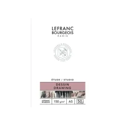 Lefranc Bourgeois Studio - Bloc de papier à dessin - A5 - 50 feuilles