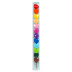 Legami - 12 Crayons De Couleur Empilables Heart