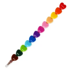 Legami - 12 Crayons De Couleur Empilables Heart