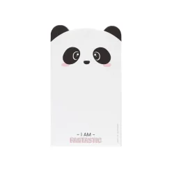 Legami - Bloc-notes - 11 x 19 cm - 70 feuilles - panda