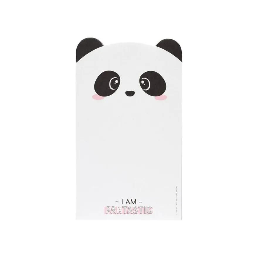 Legami - Bloc-notes - 11 x 19 cm - 70 feuilles - panda