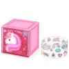 Legami - Boîte de rangement de bureau empilable Unicorn
