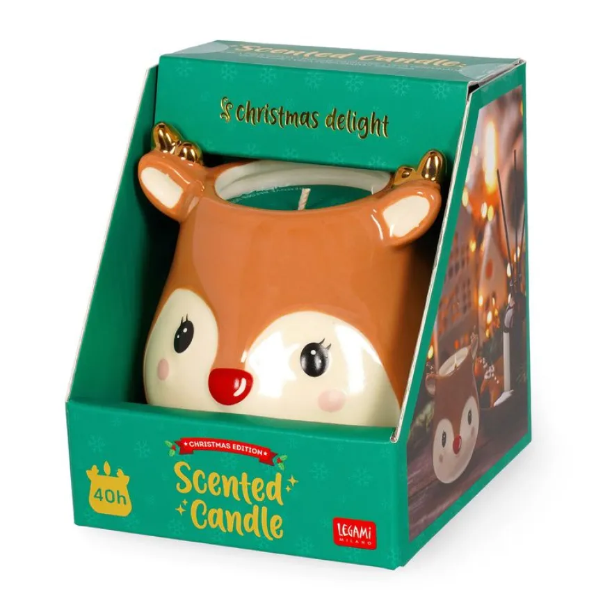 Legami - Bougie parfumée - Reindeer - Noël