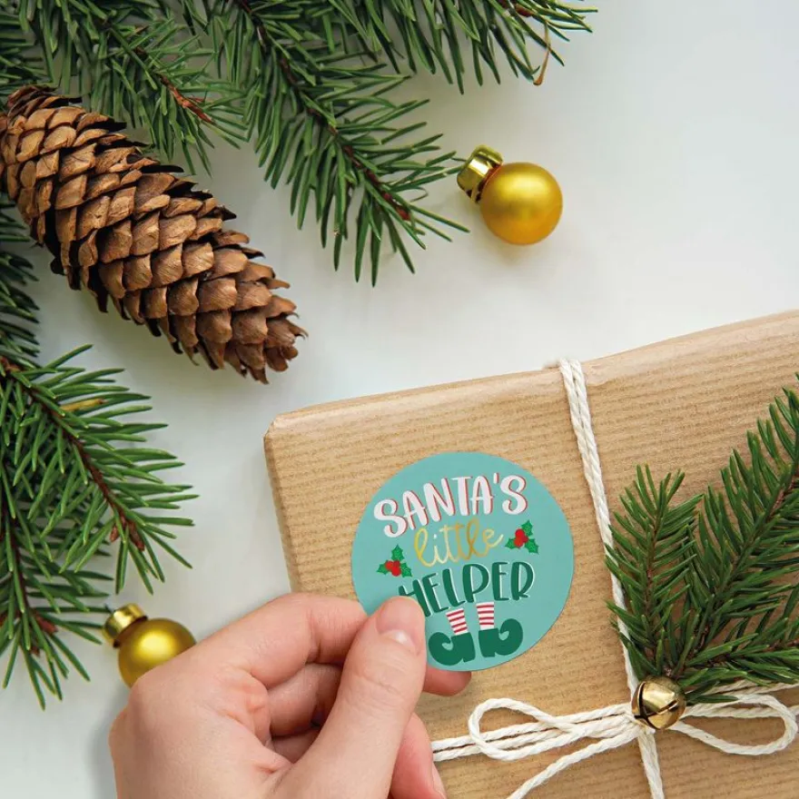 Legami - Cahier de 150 autocollants de Noël - Santa Claus