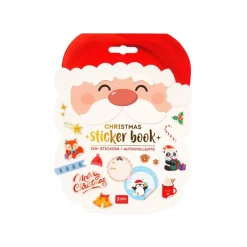Legami - Cahier de 150 autocollants de Noël - Santa Claus