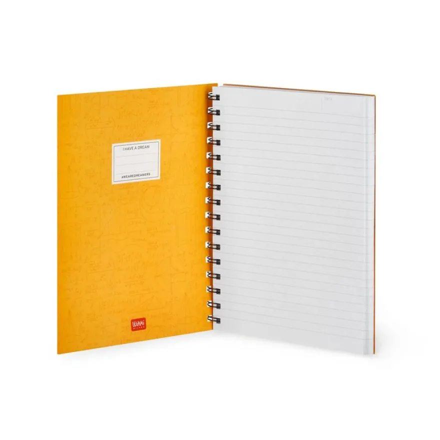 Legami - Carnet de notes - A5 - 200 pages - ligné - genius