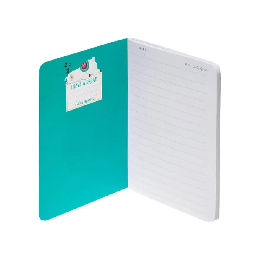 Legami - Carnet de notes - A6 - 80 pages - ligné - lama