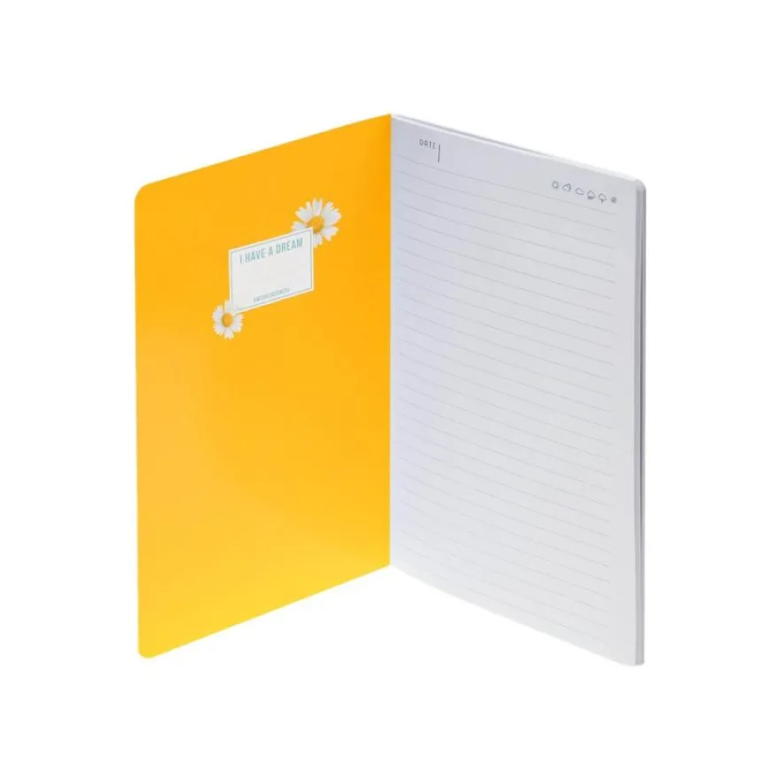 Legami - Carnet de notes - A5 - 80 pages - ligné - daisy